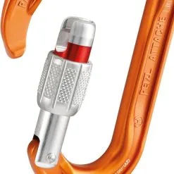 PETZL MOUSQUETON ATTACHE SCREW-LOCK 23 -Mobilier De Camping Soldes 9 13966 attache screwlock M38A SL 03