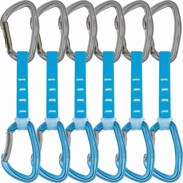 PETZL PACK 6 DEGAINES DJINN AXESS 12 CM BLEU 23 3 PETZL PACK 6 DEGAINES DJINN AXESS 12 CM BLEU 23