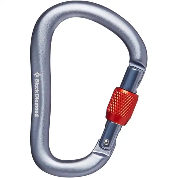 BLACK DIAMOND ROCKLOCK SCREWGATE CARABINER GRAY 23 3 BLACK DIAMOND ROCKLOCK SCREWGATE CARABINER GRAY 23