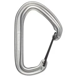 BLACK DIAMOND HOTWIRE CARABINER LIGHT GRAY 23