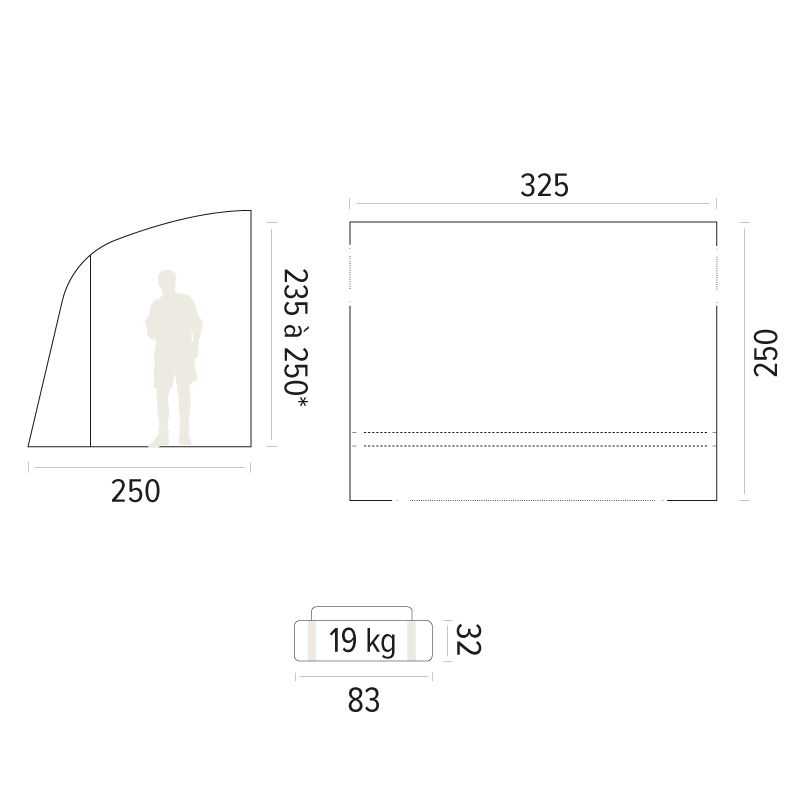 Auvent De Caravane Gonflable LAGOON 7 Auvent De Caravane Gonflable LAGOON – Image 5