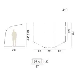 Auvent De Caravane Gonflable LIMA 16 Auvent De Caravane Gonflable LIMA -Mobilier De Camping Soldes auvent caravane gonflable lima 6