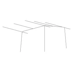 Auvent De Caravane TOUQUET 2,70m -Mobilier De Camping Soldes auvent caravane touquet 4