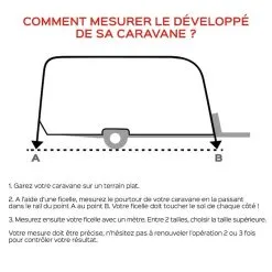 Auvent De Caravane TOUQUET 2,70m -Mobilier De Camping Soldes auvent caravane touquet 6