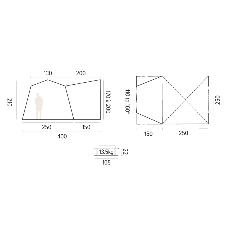 Auvent De Fourgon SAPPORO 4 Auvent De Fourgon SAPPORO – Image 2