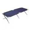 LIT DE CAMP ALU BLEU -Mobilier De Camping Soldes lit de camp alu