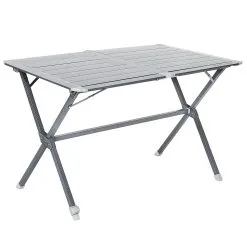 Table Camping à Clayettes Aluminium 115 Cm