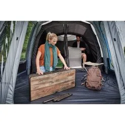 Table Camping Bois Flotté + 2 Bancs -Mobilier De Camping Soldes table bois flotte 2 bancs 3