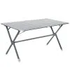 Table Camping à Clayettes Aluminium 140 Cm -Mobilier De Camping Soldes table camping aluminium 21 x 11 x 134 cm