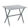 Table Camping à Clayettes Aluminium 80 Cm -Mobilier De Camping Soldes table camping aluminium 80
