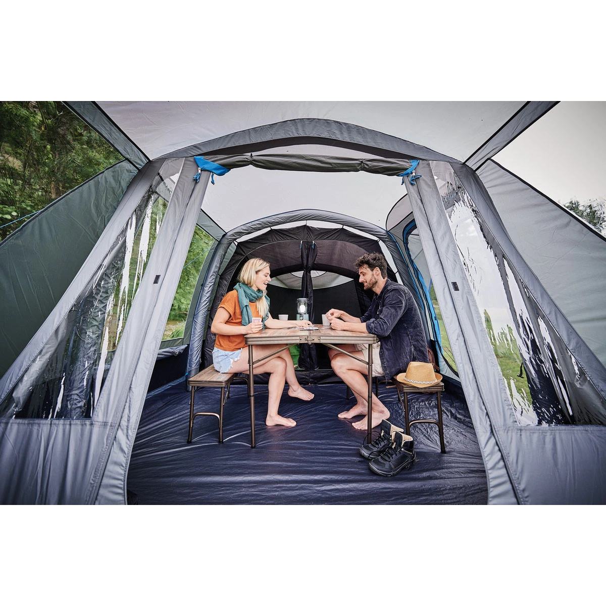 Tente Camping Gonflable 4 Places Trigano DIABLO 4 9 Tente Camping Gonflable 4 Places Trigano DIABLO 4 – Image 7