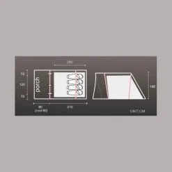 Tente Camping Gonflable 4 Places Raclet ABYSSE 4 -Mobilier De Camping Soldes tente camping gonflable raclet abysse 4 4